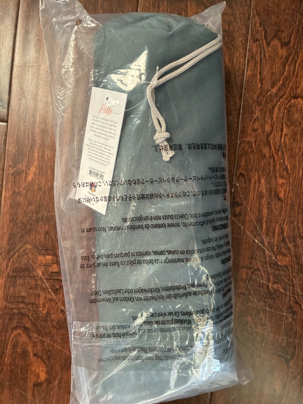 Lug Gather Picnic Blanket Fog Grey NWT - Picture 5 of 5